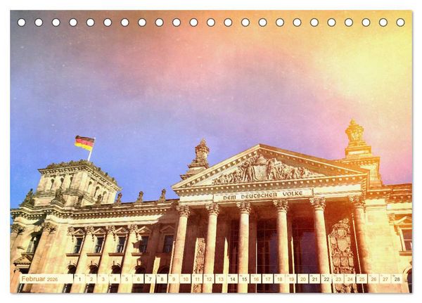 Produktbild: Berlin megacool (Tischkalender 2026 DIN A5 quer), CALVENDO Monatskalender