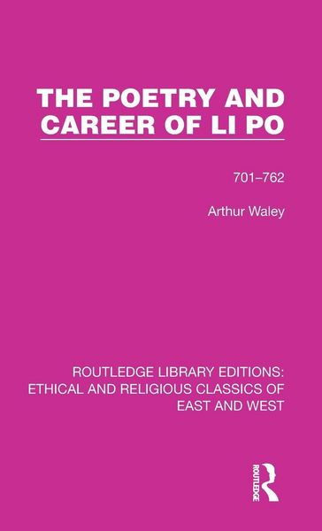 Produktbild: The Poetry and Career of Li Po