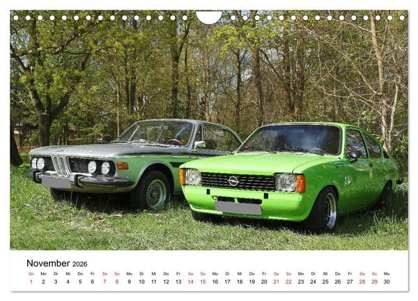 Produktbild: Oldtimer aller Art (Wandkalender 2026 DIN A4 quer), CALVENDO Monatskalender