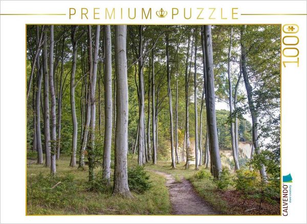 Produktbild: CALVENDO Puzzle Ein Motiv aus dem Kalender Der Hochuferweg im Jasmund Nationalpark | 1000 Teile Lege-Gr&ouml;&szlig;e 64x48cm Foto-Puzzle f&uuml;r gl&uuml;ckliche Stunden
