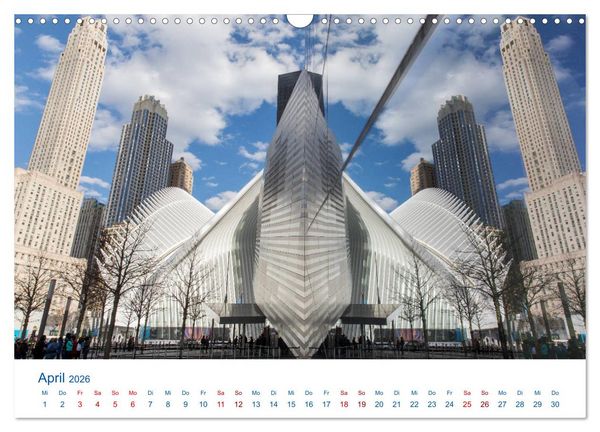 Produktbild: Die New Yorker City (Wandkalender 2026 DIN A3 quer), CALVENDO Monatskalender