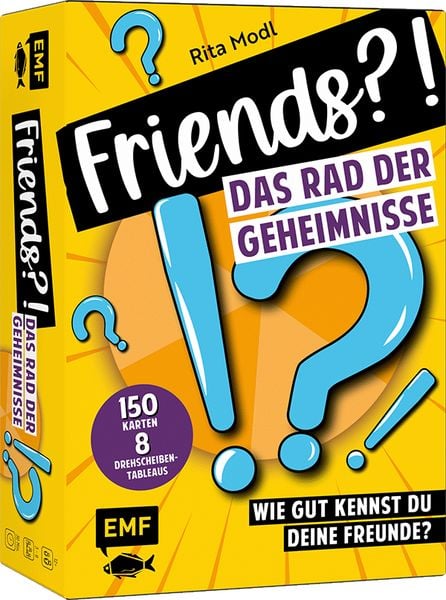 Produktbild: Friends?! Das Rad der Geheimnisse: Wie gut kennst du deine Freunde?