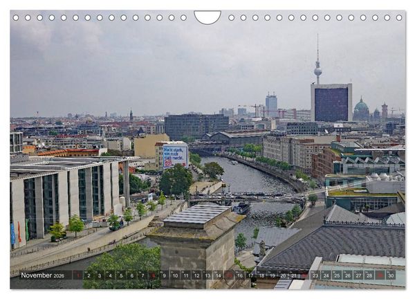 Produktbild: Hauptstadt Berlin (Wandkalender 2026 DIN A4 quer), CALVENDO Monatskalender