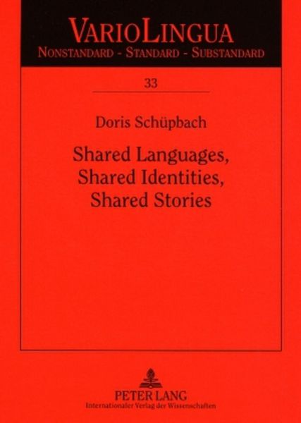 Produktbild: Shared Languages, Shared Identities, Shared Stories