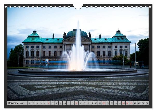 Produktbild: Burgen und Schl&ouml;sser um Dresden (Wandkalender 2026 DIN A4 quer), CALVENDO Monatskalender