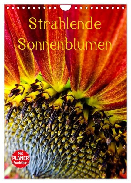 Produktbild: Strahlende Sonnenblumen (Wandkalender 2026 DIN A4 hoch), CALVENDO Monatskalender