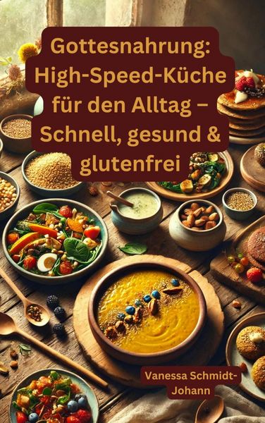 Produktbild: Gottesnahrung: High-Speed-K&uuml;che f&uuml;r den Alltag - Schnell, gesund & glutenfrei