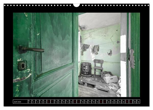 Produktbild: Lost Places - Farbenspiele (Wandkalender 2026 DIN A3 quer), CALVENDO Monatskalender