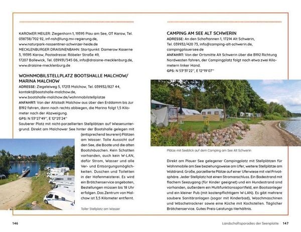 Produktbild: Wochenend und Wohnmobil - Kleine Auszeiten Mecklenburgische Seenplatte
