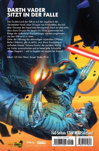 Produktbild: Star Wars Comics: Jagd auf Vader