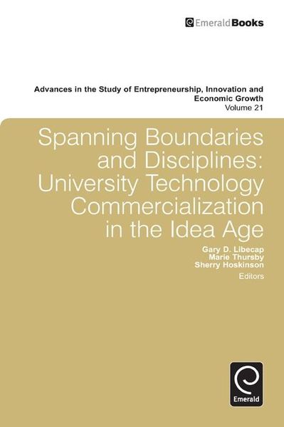 Produktbild: Spanning Boundaries and Disciplines