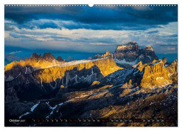 Produktbild: Lagazuoi Dolomiten (Wandkalender 2027 DIN A2 quer), CALVENDO Monatskalender