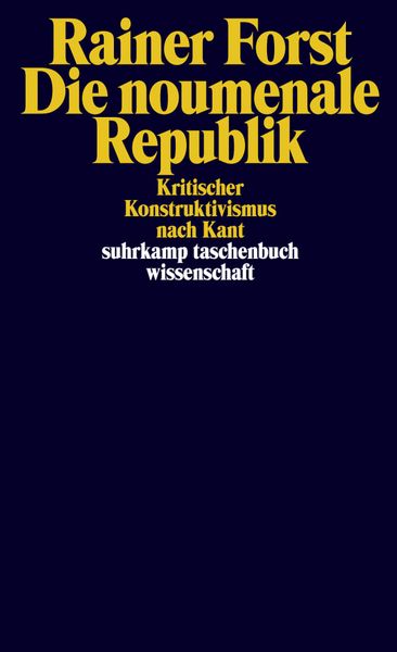 Produktbild: Die noumenale Republik