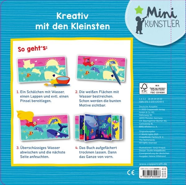 Produktbild: Mein allererstes Zauber-Malbuch: Im Meer