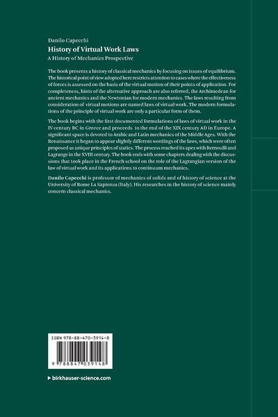 Produktbild: History of Virtual Work Laws