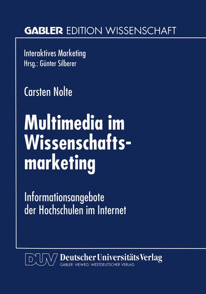 Produktbild: Multimedia im Wissenschaftsmarketing