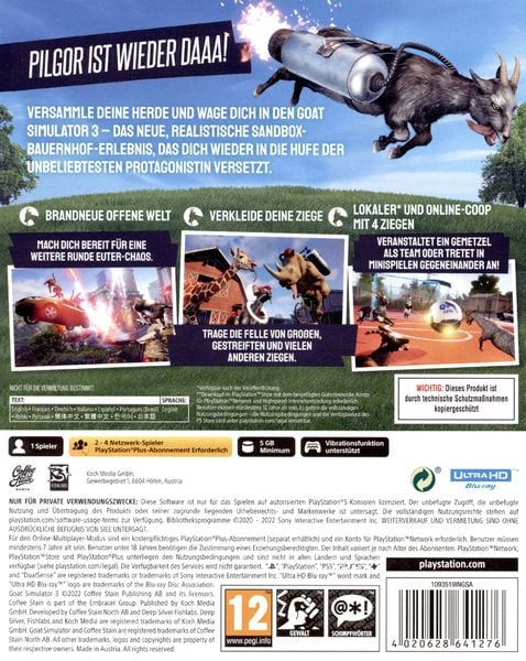 Produktbild: Goat Simulator 3 - Pre-Udder Edition