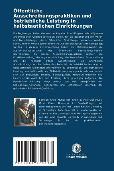 Produktbild: &Ouml;ffentliche Ausschreibungspraktiken und betriebliche Leistung in halbstaatlichen Einrichtungen