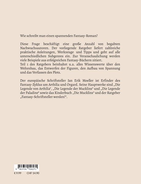 Produktbild: Fantasy-Schriftsteller werden!