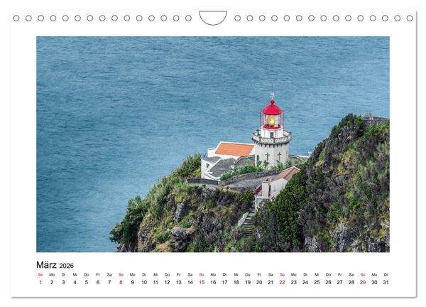 Produktbild: Sao Miguel - Die ganze Vielfalt der Azoren (Wandkalender 2026 DIN A4 quer), CALVENDO Monatskalender