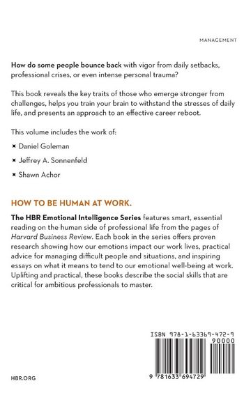 Produktbild: Resilience (HBR Emotional Intelligence Series)