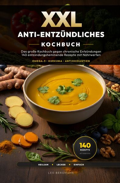 Produktbild: XXL Kochbuch-Reihe / XXL Anti-Entz&uuml;ndliches Kochbuch f&uuml;r Senioren