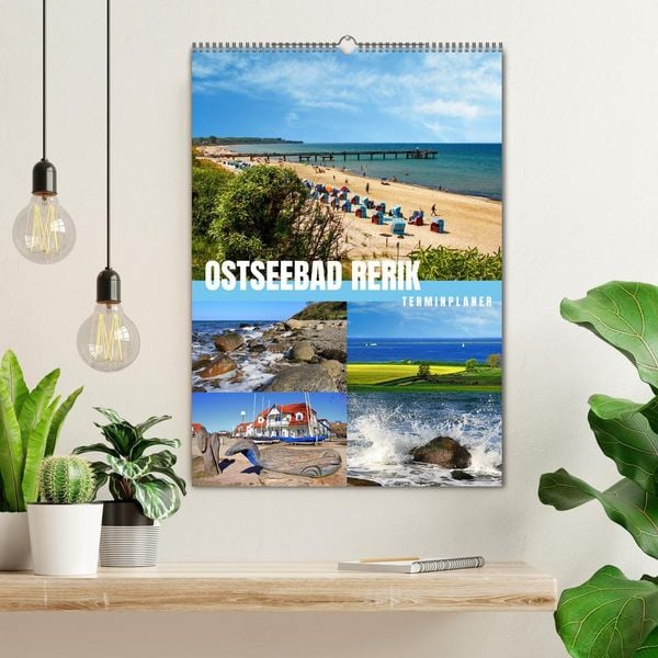 Produktbild: Ostseebad Rerik - Terminplaner (Wandkalender 2026 DIN A2 hoch), CALVENDO Monatskalender