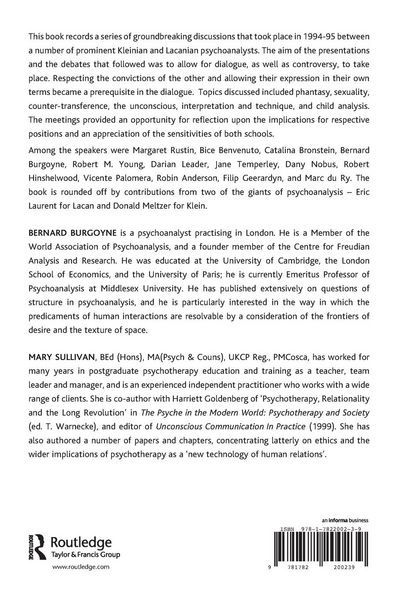 Produktbild: The Klein-Lacan Dialogues