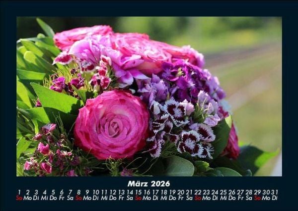 Produktbild: Blumenzauber 2026 Fotokalender DIN A5
