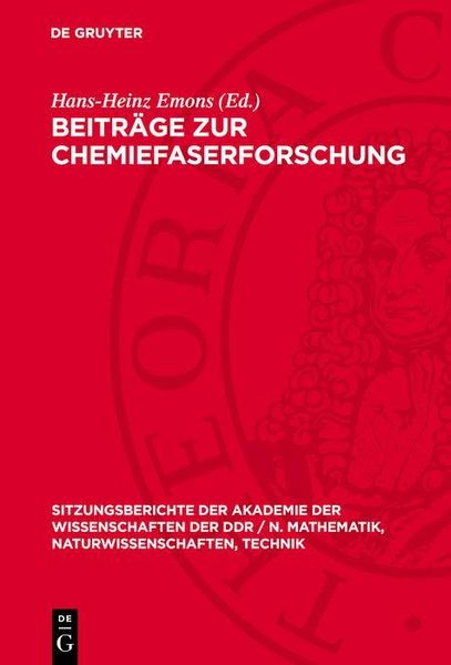 Produktbild: Beitr&auml;ge zur Chemiefaserforschung