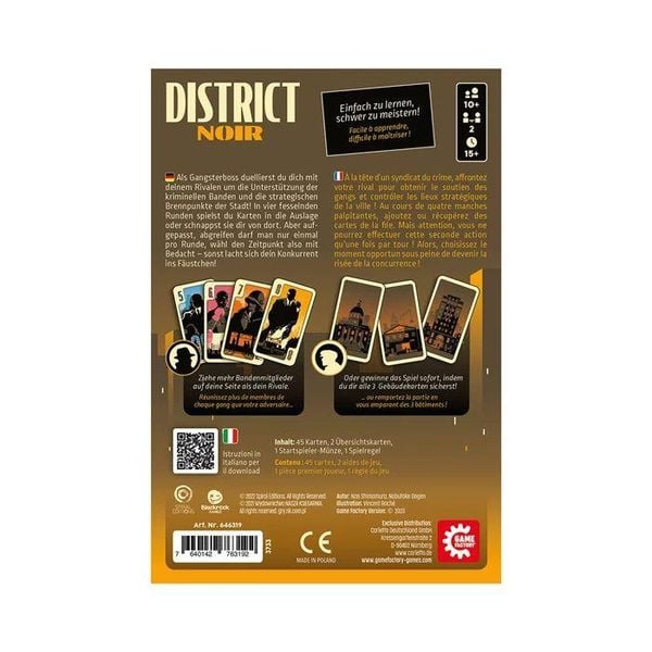 Game Factory - District Noir