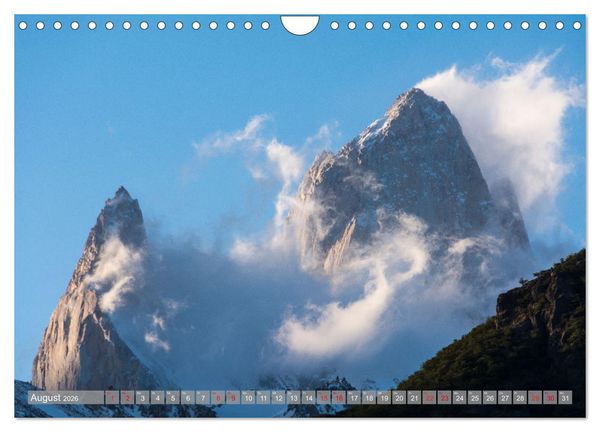 Produktbild: Patagonien - Eine Landschaft der Kontraste (Wandkalender 2026 DIN A4 quer), CALVENDO Monatskalender