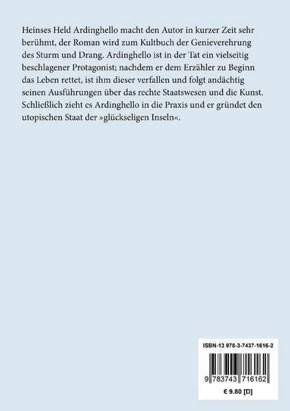 Produktbild: Ardinghello und die gl&uuml;ckseligen Inseln