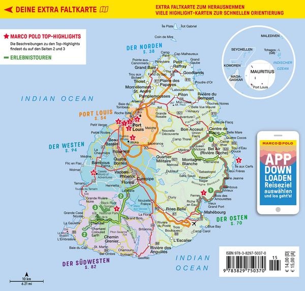Produktbild: MARCO POLO Reisef&uuml;hrer Mauritius