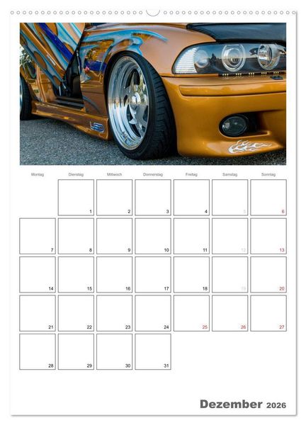 Produktbild: Tuning Power Planer (hochwertiger Premium Wandkalender 2026 DIN A2 hoch), Kunstdruck in Hochglanz