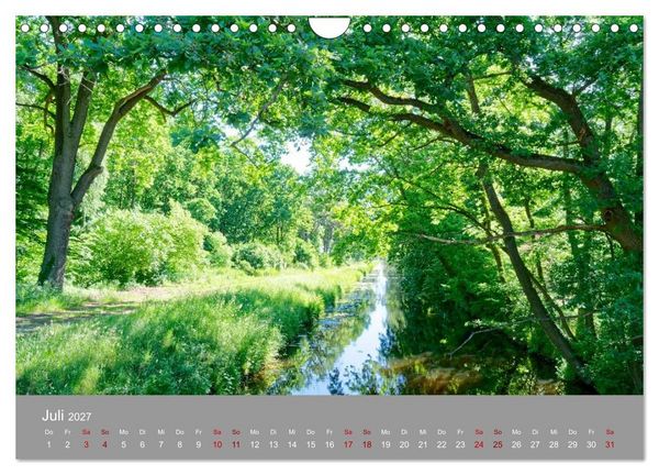 Produktbild: Naturerlebnis im Biosph&auml;renreservat Dr&ouml;mling (Wandkalender 2027 DIN A4 quer), CALVENDO Monatskalender