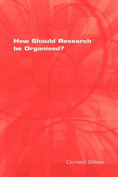 Produktbild: How Should Research Be Organised?