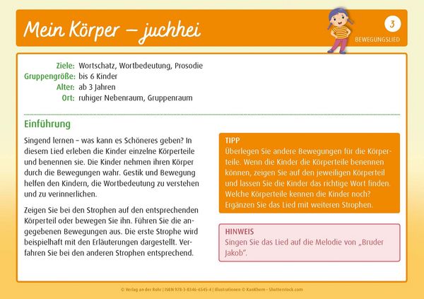 Produktbild: Spri, Spra, Sprechanl&auml;sse f&uuml;r die Kita