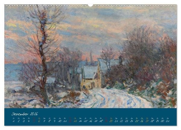 Produktbild: Typisch Monet (Wandkalender 2026 DIN A2 quer), CALVENDO Monatskalender