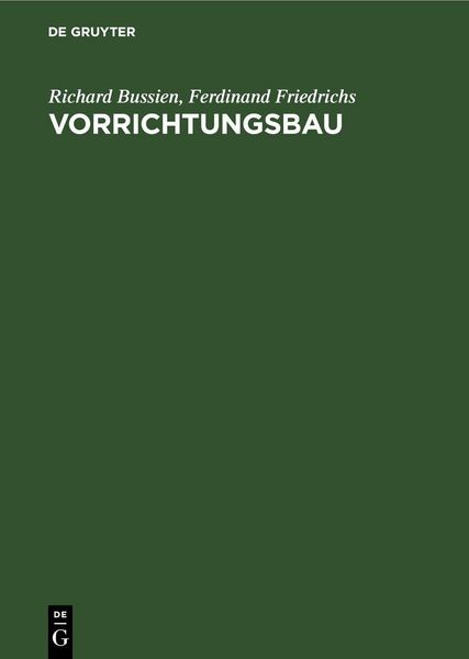 Produktbild: Vorrichtungsbau