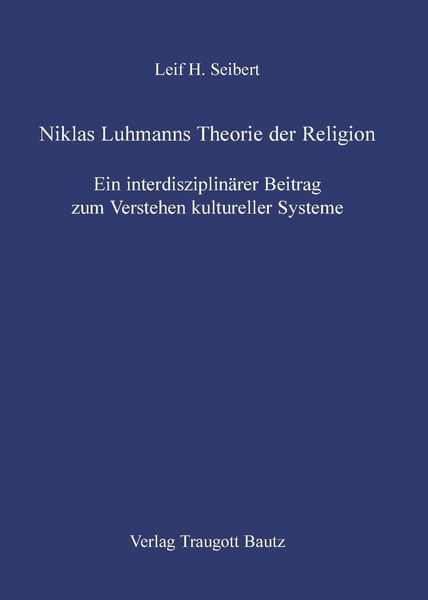 Produktbild: Niklas Luhmanns Theorie der Religion