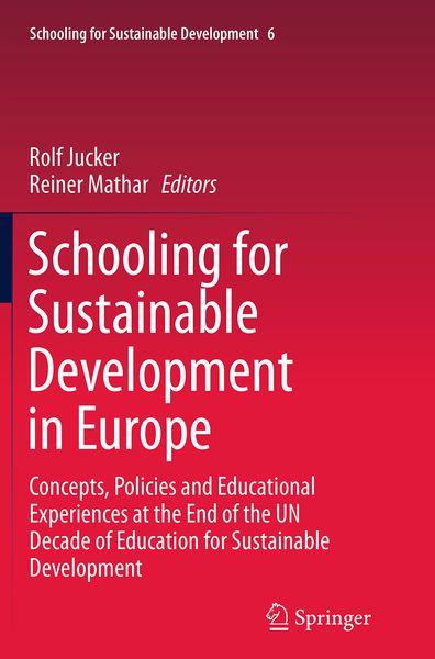 Produktbild: Schooling for Sustainable Development in Europe