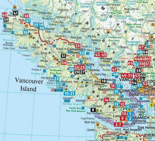 Produktbild: ROTHER Wanderf&uuml;hrer Vancouver Island