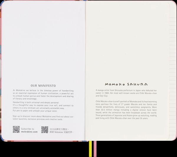 Produktbild: Moleskine Sakura Sammlerbox m. 2 Notizb&uuml;chern A5 Geb