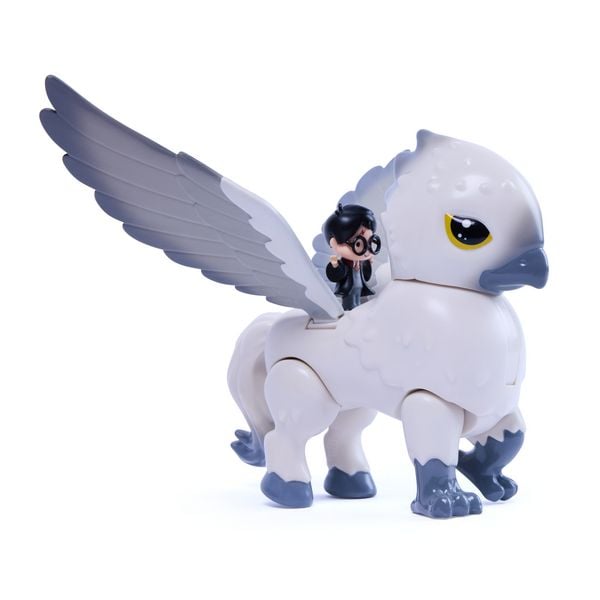 Produktbild: Spin Master Sammelfigur Harry Potter Wizarding World MMM Harry & Seidenschnabel