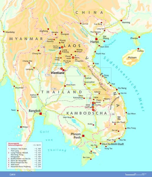 Produktbild: TRESCHER Reiseführer Laos