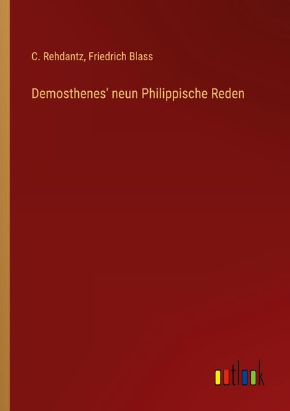 Produktbild: Demosthenes' neun Philippische Reden
