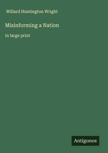 Produktbild: Misinforming a Nation