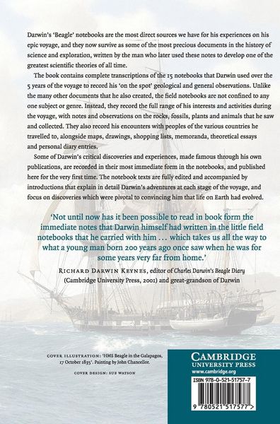 Produktbild: Charles Darwin's Notebooks from the Voyage of the Beagle