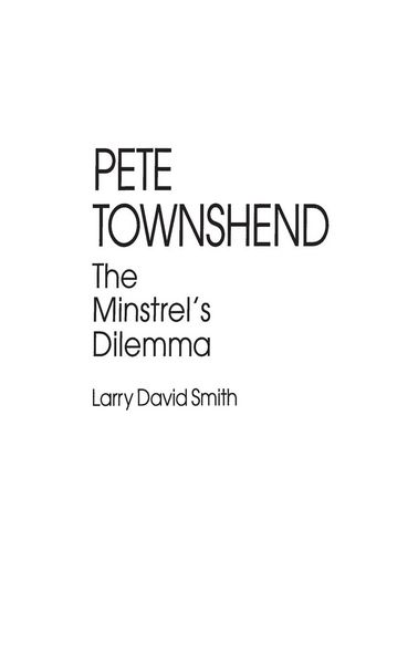 Produktbild: Pete Townshend